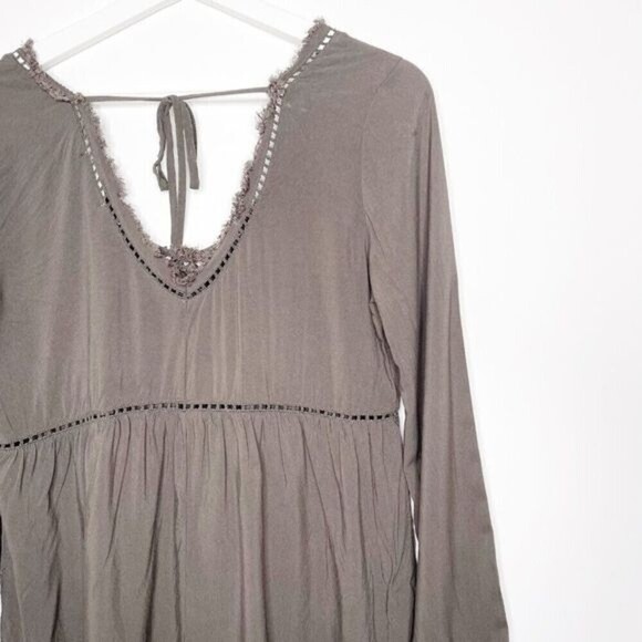 ALTAR'D STATE Boho V-neck Tie Back Blouse - Picture 8 of 10